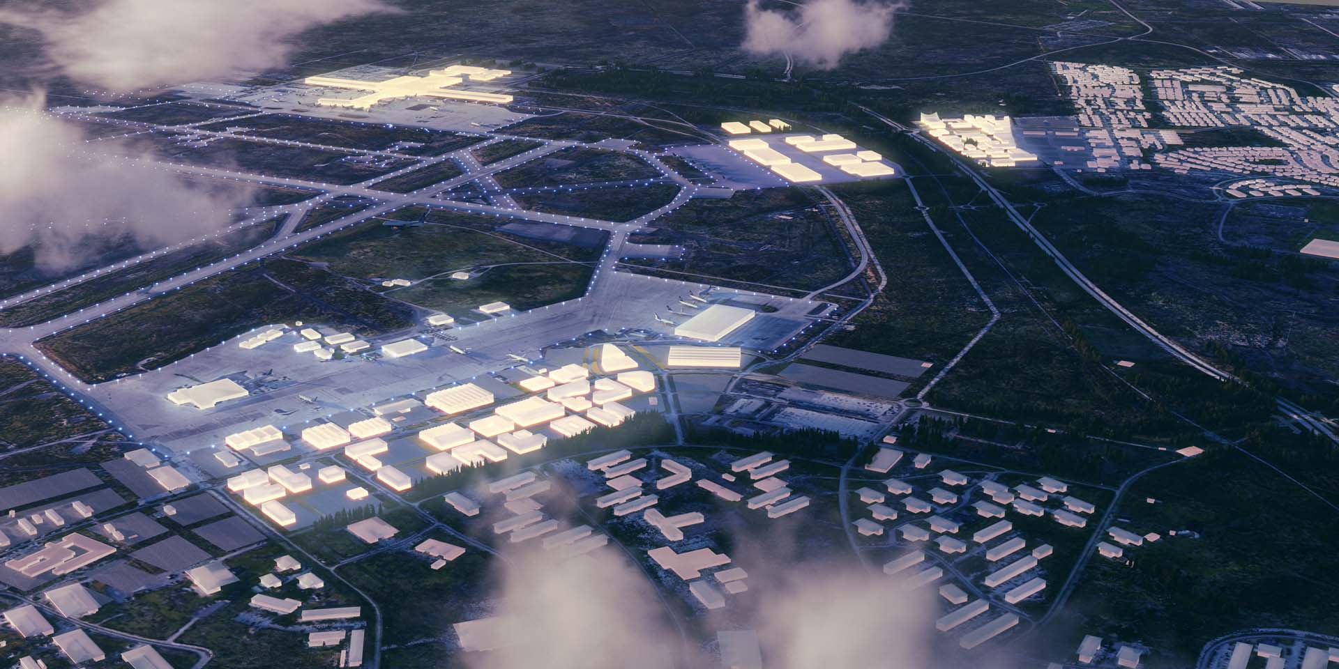KCAP Win Competition for Master Plan of Keflavík Airport Area, in Iceland